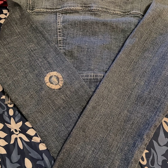 From Marices crop blue Jean jacket - Picture 2 of 4